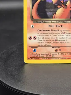 Pokemon TCG Dark Charizard 21/82 Team Rocket Non-Holo Rare Card - Image 4