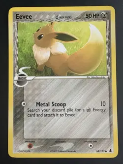 Eevee Delta Species 68/113 2005 EX Delta Species Pokemon Card Non Holo NM - Image 1