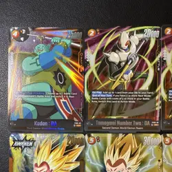 Dragon Ball Super Card Game - 6 Card Lot - SR/L/C - Image 2