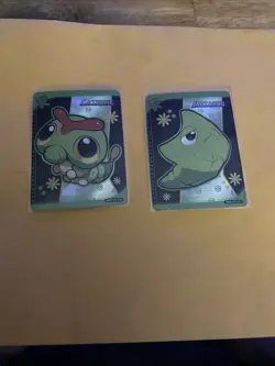 Poke baby Pokemon Fan Art Card Caterpie And Metapod - Image 1