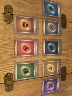 2023 Pokemon Scarlet Violet 151 Basic Energy Holo 8 Card Set - Image 1