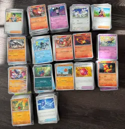 1800x Pokemon Cards Bulk –Common & Uncommon Includes Trainer, No Holos No Energy - Image 1