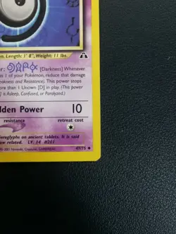 Pokemon Card Unown D 47/75 Neo Discovery Uncommon - Image 5