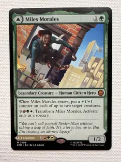 Miles Morales #108 Regular Spider-Man SPM Magic MTG - Image 1