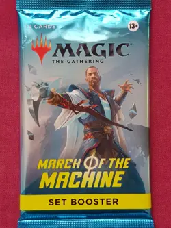 Magic The Gathering MARCH OF THE MACHINE New Sealed SET Booster Pack MTG - Image 1