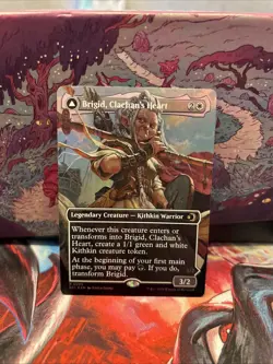 Brigid, Clachan's Heart (Borderless) Lorwyn Eclipsed Foil NM - Image 1