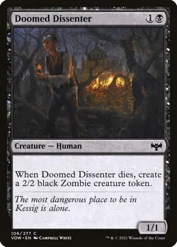 Doomed Dissenter | #106 | VOW | MTG | Regular | LP - Image 1