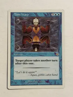 Time Warp Magic: The Gathering Starter (1999) #056 Rare Very Good Condition - Image 1