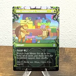 New Generation's Technique (Showcase) Teenage Mutant Ninja Turtles Foil - Image 1