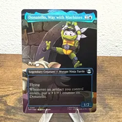 Donatello, Way with Machines (Borderless) Teenage Mutant Ninja Turtles Foil - Image 1