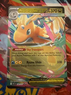 Pokemon Mega Dragonite EX Foil Holo 152/217 2026 English NM Mint Ascended Heroes - Image 1