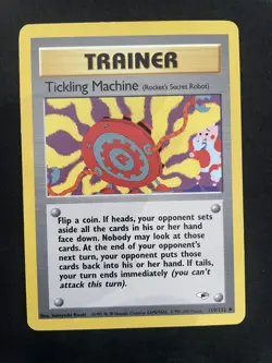 Pokemon TCG Tickling Machine Gym Heroes 119/132 Regular Unlimited Uncommon - Image 1