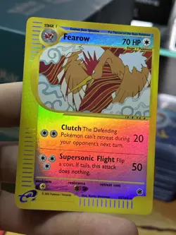 Fearow 45/165 Expedition 2002 Reverse Rare Holo e-Series Pokemon Card TCG - Image 3