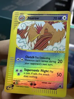 Fearow 45/165 Expedition 2002 Reverse Rare Holo e-Series Pokemon Card TCG - Image 5