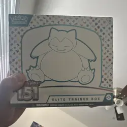 Pokemon Scarlet & Violet 151 Elite Trainer Box TCG ETB Snorlax - Image 1
