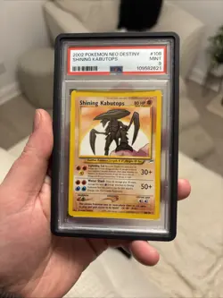 2002 Pokemon Shining Kabutops Neo Destiny 108/105 Beautiful PSA 9 MINT NEW CERT - Image 3