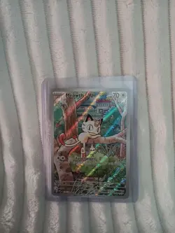 Pokemon TCG Phantasmal Flames Meowth 106/094 Illustration Rare - Image 1