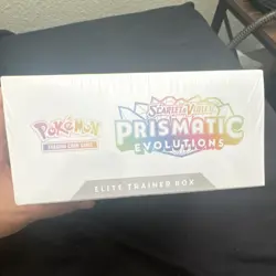 Pokemon Scarlet & Violet Prismatic Evolutions Elite Trainer Box TCG Eevee - Image 4
