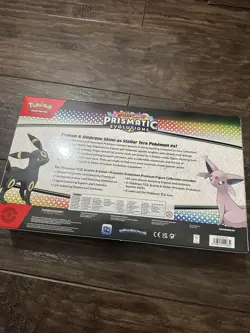 Pokemon TCG Prismatic Evolutions Premium Figure Collection Box - Small Rip - Image 2