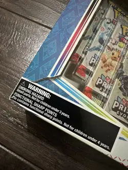 Pokemon TCG Prismatic Evolutions Premium Figure Collection Box - Small Rip - Image 4