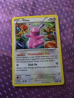 Ditto XY40 Black Star Promo Holo Rare XY Pokemon Trading Card Game - Image 1