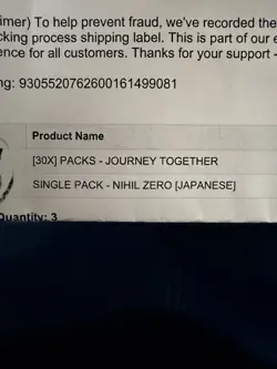 Pokemon TCG Journey Together Booster Packs x30 - Gamerschoice WN Win - Sealed - Image 3