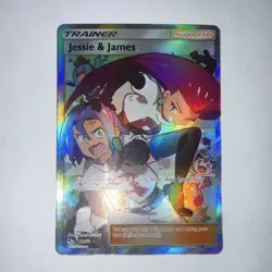 Pokemon Jessie & James 68/68 Ultra Rare Full Art Holo Trainer Hidden Fates EN - Image 3