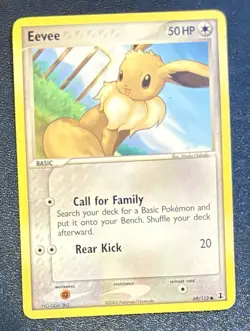 Eevee 69/113 2005 EX Delta Species Pokemon TCG Common LP - Image 1