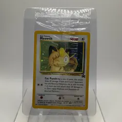 Pokemon TCG Meowth Holo Wotc Black Star Promo #10 Gameboy Factory Sealed - Image 1