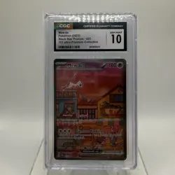 Mew ex CGC 10 Pokemon 151 Ultra Premium Promo 053 Black Star Holo GEM MINT - Image 1