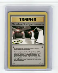 Vermilion City Gym Gym Heroes Uncommon Pokemon Near Mint or Better - Image 1