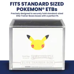 TCG Protector Acrylic Case for Pokemon ETB | Magnetic Closure | UV Protection - Image 2