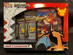 Pokemon Celebrations Lance’s Charizard V Collection Box 25th Anniversary🔥 - Image 1
