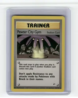 Pewter City Gym Gym Heroes Uncommon Pokemon Near Mint or Better - Image 1
