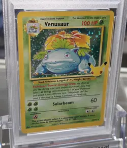 VENU-RIFFIC 2021 POKEMON Celebrations Classic #15 Venusaur Holo PSA 10 Gem MINT! - Image 2