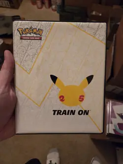 Pokemon JUMBO / OVERSIZE BINDER CELEBRATIONS 25TH ANNIVERSARY - POKEMON TCG NEW - Image 1