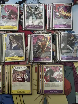 One Piece TCG Donquixote Rosinante Purple/Yellow Competitive Deck - Image 3