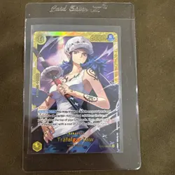 One Piece TCG Trafalgar Law EB03-062 SEC Extra Booster Heroines Edition NM - Image 1
