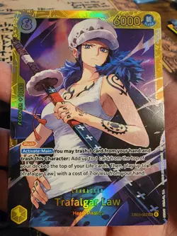 Trafalgar Law (SEC) One Piece English EB03-062 Heroines Edition Foil - Image 1