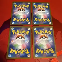 4 Japanese Pokemon Card Holo Rare Lot - Image 2