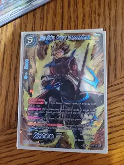 Dragon Ball Super Card Game BT7 129 ISR Son Goku Saiyan Transcendence Foil Rare - Image 1