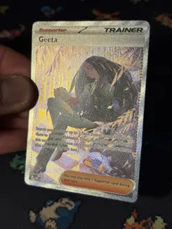 Pokemon Cards Geeta 226/197 Illustration Rare Obsidian Flames - (NM) #1 - Image 3