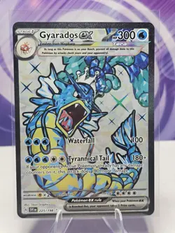 Gyarados ex 225/198 Scarlet & Violet (SV1) NM Full Art Ultra Rare Pokemon Card - Image 1