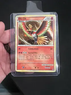 Ho-Oh HGSS01 Black Star Promo Cosmos Rare Holo 2010 Pokemon Card - Image 1
