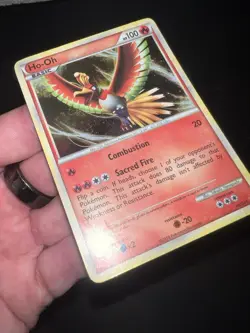 Ho-Oh HGSS01 Black Star Promo Cosmos Rare Holo 2010 Pokemon Card - Image 3