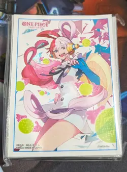 One Piece Card Game Official Sleeves! Premium -Uta- Sleeves (70-Pack) *IN HAND* - Image 1