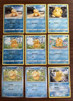 Psyduck Lot Evolving Skies 024/203 151 Hidden Fates Pokemon Cards TCG MP - NM - Image 1