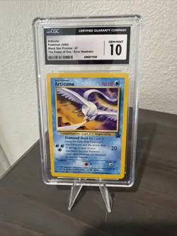 Pokemon Aoki Error Articuno Card Black Star Promo 22 CGC Gem Mint 10 - Image 1