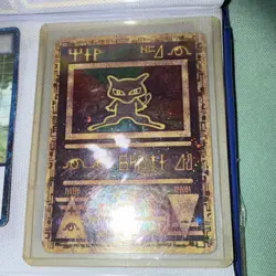 Pokemon TCG Ancient Mew Promo Holo 1999 Vintage English Card Stock Standard - Image 1