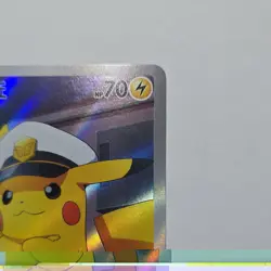 Pokemon Captain Pikachu Promo Full Art Holo Card Chinese 2025 07/09/09 - Image 4